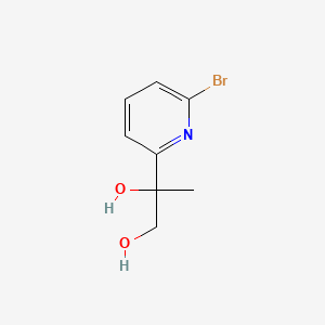 2-(6-Bromopyridin-2-yl)propane-1,2-diol