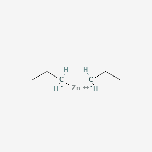 molecular formula C6H14Zn B8673928 Zinc, dipropyl- 
