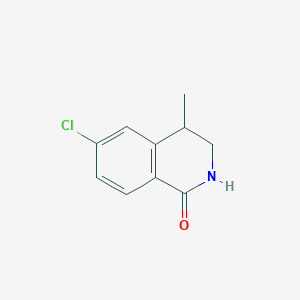 6-Chloro-4-methyl-3,4-dihydro-2H-isoquinolin-1-one