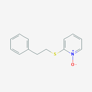 molecular formula C13H13NOS B8674018 2-(2-phenylethylthio)pyridine N-oxide CAS No. 65332-89-0
