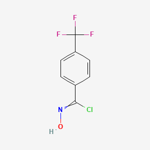 1-[Chloro(hydroxyimino)methyl]-4-trifluoromethylbenzene