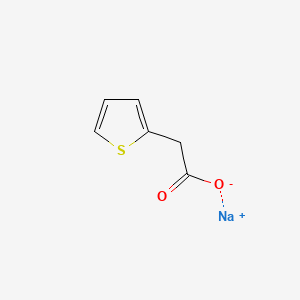 molecular formula C6H5NaO2S B8674135 Sodium thiophen-2-acetate CAS No. 61341-42-2