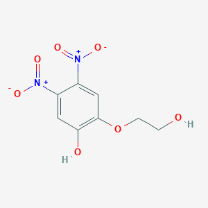 2-(2-Hydroxyethoxy)-4,5-dinitrophenol