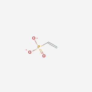 molecular formula C2H3O3P-2 B8674324 Vinylphosphonate 