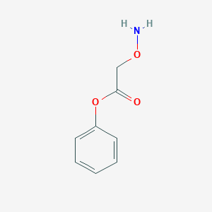 molecular formula C8H9NO3 B8674387 Phenyl (aminooxy)acetate 