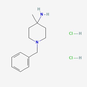1-Benzyl-4-methylpiperidine-4-amine dihydrochloride