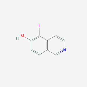 molecular formula C9H6INO B8674489 5-Iodoisoquinoline-6-ol 