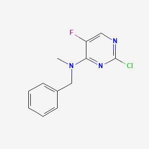 N-benzyl-2-chloro-5-fluoro-N-methylpyrimidin-4-amine