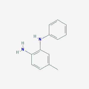 molecular formula C13H14N2 B8674673 4-Methyl-N2-phenylbenzene-1,2-diamine 