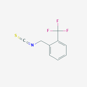 molecular formula C9H6F3NS B8674727 2-Trifluoromethylbenzylisothiocyanate 