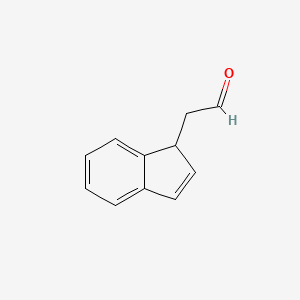 (1H-Inden-1-yl)acetaldehyde