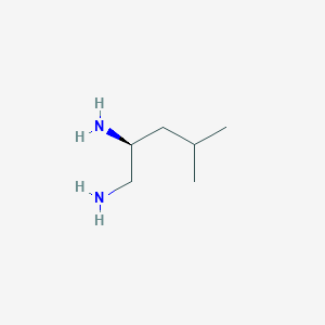(S)-4-methyl-1,2-pentanediamine