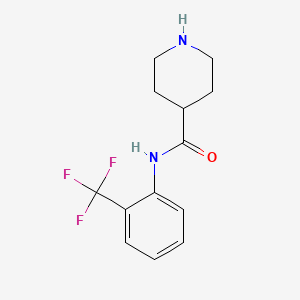 Piperidine-4-carboxylic acid (2-trifluoromethylphenyl)amide