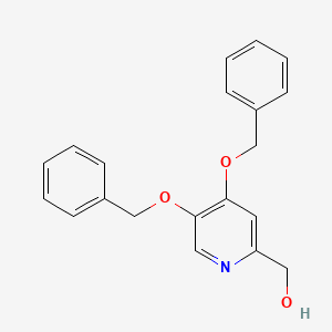 4,5-Bis(phenylmethoxy)-2-pyridinemethanol