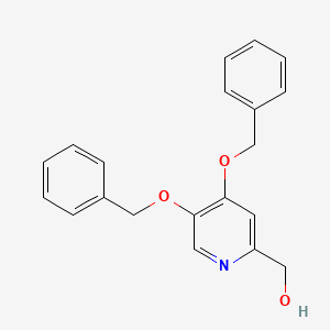 B8674752 4,5-Bis(phenylmethoxy)-2-pyridinemethanol CAS No. 112334-43-7