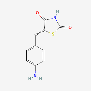 5-[(4-Aminophenyl)methylidene]-1,3-thiazolidine-2,4-dione