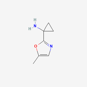 1-(5-Methyloxazol-2-yl)cyclopropanamine