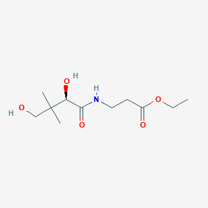 molecular formula C11H21NO5 B8674973 Ethyl pantothenate 