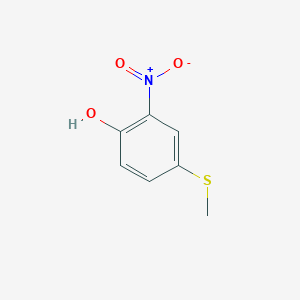 4-(Methylsulfanyl)-2-nitrophenol