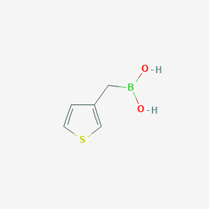 molecular formula C5H7BO2S B8674987 3-Thenylboronic acid 