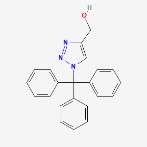 B8674995 [1-(Triphenylmethyl)-1H-1,2,3-triazol-4-yl]methanol CAS No. 88529-86-6