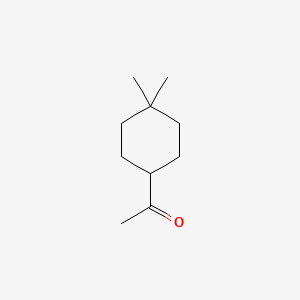 molecular formula C10H18O B8675023 1-(4,4-Dimethylcyclohexyl)ethan-1-one 