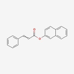 2-Propenoic acid, 3-phenyl-, 2-naphthalenyl ester