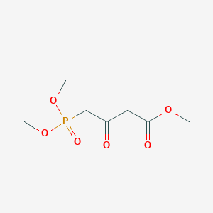 molecular formula C7H13O6P B8675101 Methyl 4-(dimethoxyphosphoryl)-3-oxobutanoate CAS No. 111949-20-3
