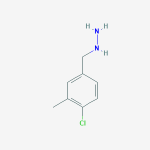 HYDRAZINE,[(4-CHLORO-3-METHYLPHENYL)METHYL]-