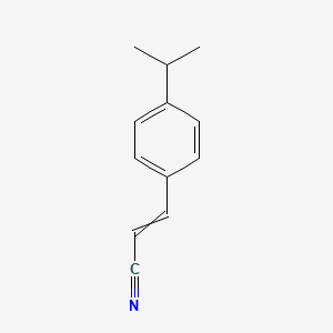 molecular formula C12H13N B8675219 4-Isopropylcinnamonitrile 