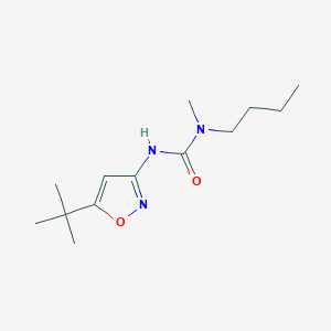N-Butyl-N'-(5-tert-butyl-1,2-oxazol-3-yl)-N-methylurea
