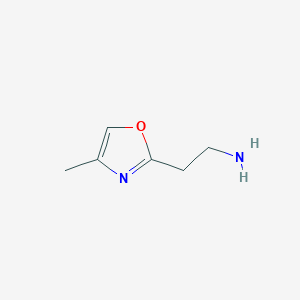 molecular formula C6H10N2O B8675232 2-(4-Methyl-oxazol-2-yl)-ethylamine 