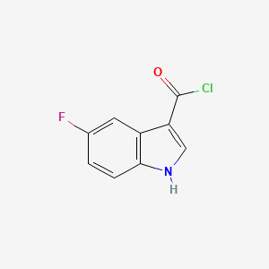 5-Fluoroindole-3-carboxylic acid chloride