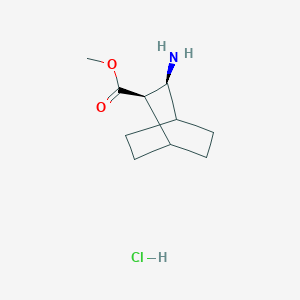 (2R,3S)-Methyl 3-aminobicyclo[2.2.2]octane-2-carboxylate hydrochloride