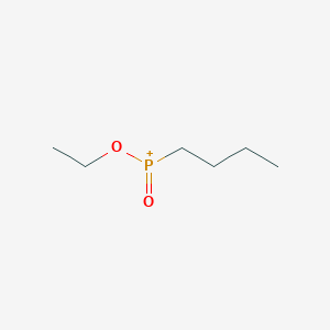 molecular formula C6H14O2P+ B8675449 Ethyl (n-butyl)phosphinate 