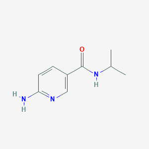 molecular formula C9H13N3O B8675479 6-Amino-N-isopropylnicotinamide 