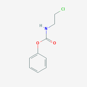 molecular formula C9H10ClNO2 B8675588 phenyl N-(2-chloroethyl)carbamate 