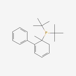 molecular formula C21H31P B8675605 2-(Di-tert-butylphosphino)-2-methyl biphenyl 