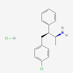 (2S,3S)-4-(4-chlorophenyl)-3-phenylbutan-2-amine hydrochloride
