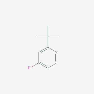 molecular formula C10H13F B8675758 1-Tert-butyl-3-fluorobenzene CAS No. 701-26-8