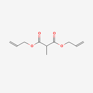 molecular formula C10H14O4 B8675872 Diallyl 2-methylmalonate 