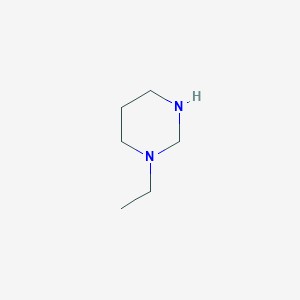 molecular formula C6H14N2 B8675923 1-Ethyl-hexahydro-pyrimidine 