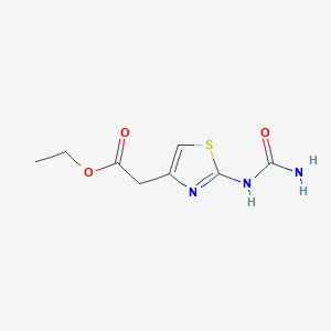 Ethyl 2-ureidothiazol-4-ylacetate