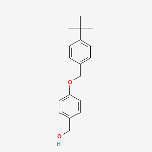 [4-[(4-tert-butylphenyl)methoxy]phenyl]methanol