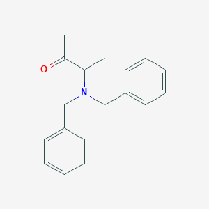 3-(Dibenzylamino)butan-2-one