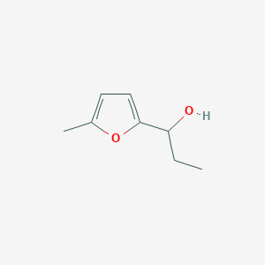 molecular formula C8H12O2 B8676558 (2-Methyl-5-furanyl)propanol 