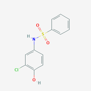 B086766 N-(3-chloro-4-hydroxyphenyl)benzenesulfonamide CAS No. 51767-43-2