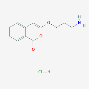 3-(3-Aminopropoxy)isocoumarin hydrochloride