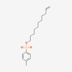 molecular formula C18H28O3S B8676708 10-Undecenyl p-toluenesulfonate 