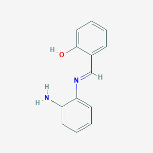 molecular formula C13H12N2O B8676986 2-(Salicylideneamino)aniline CAS No. 7191-90-4